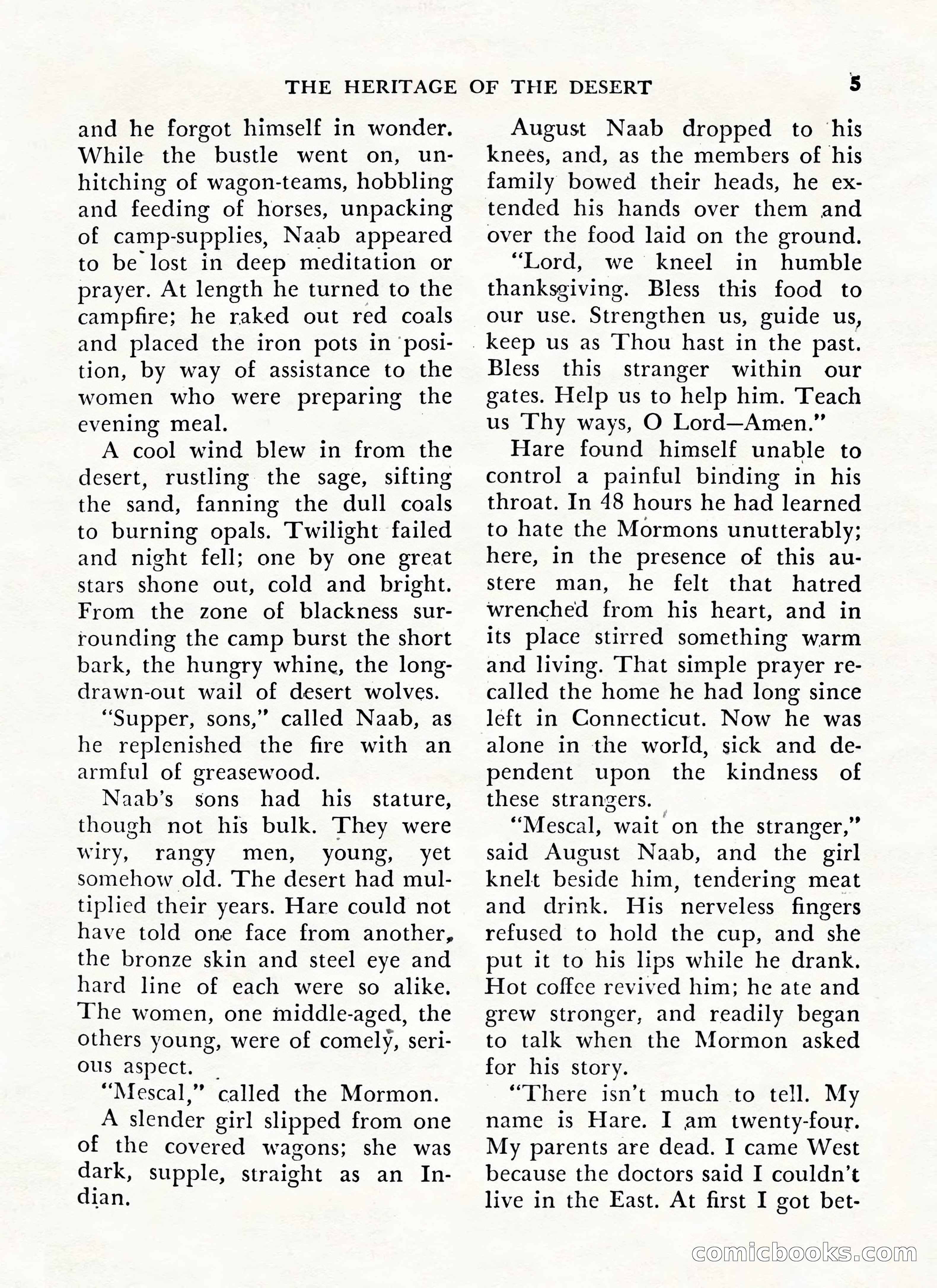 Zane Grey's Western Magazine, May-June 1947 — page 7 of 198