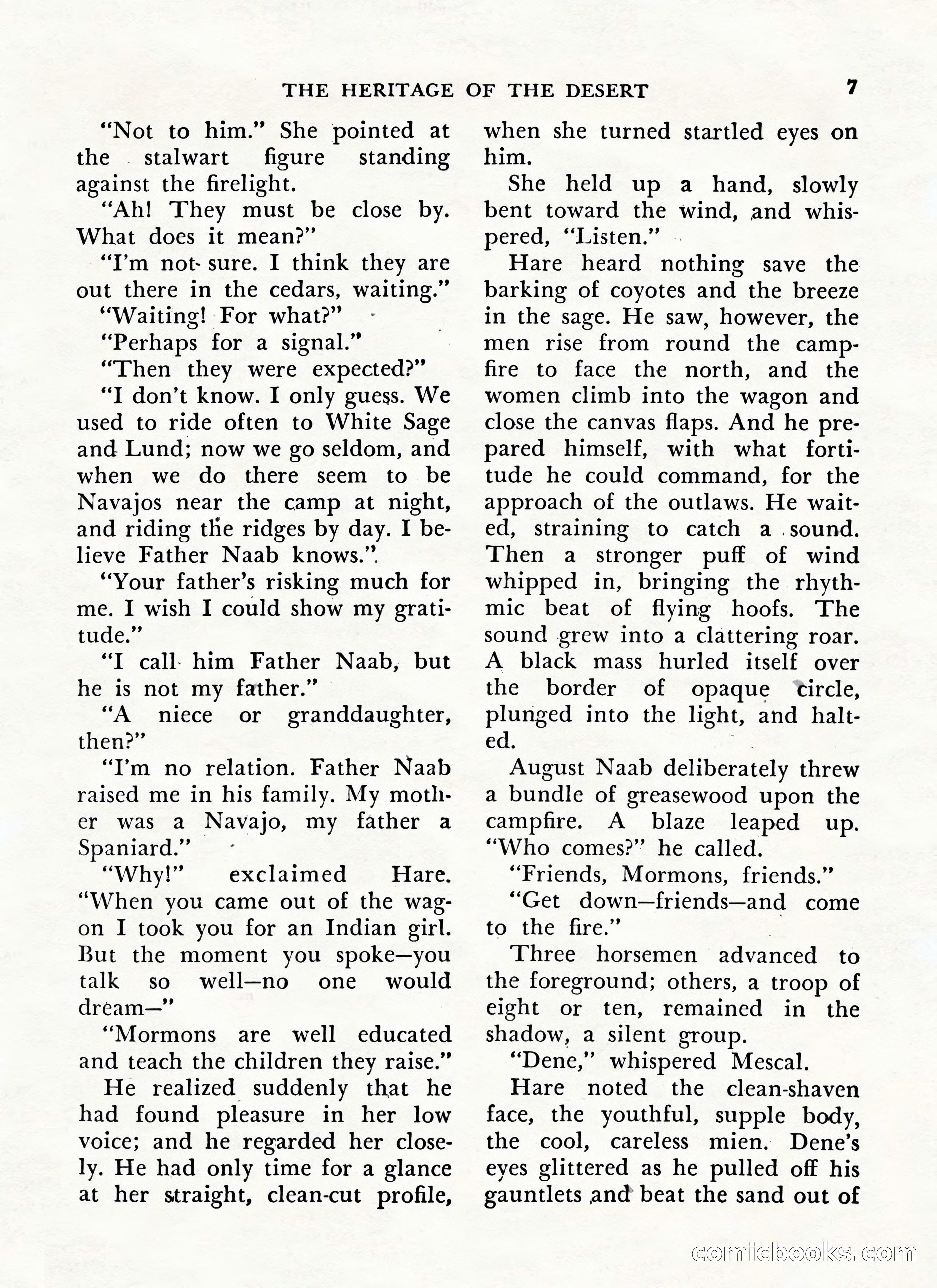 Zane Grey's Western Magazine, May-June 1947 — page 9 of 198