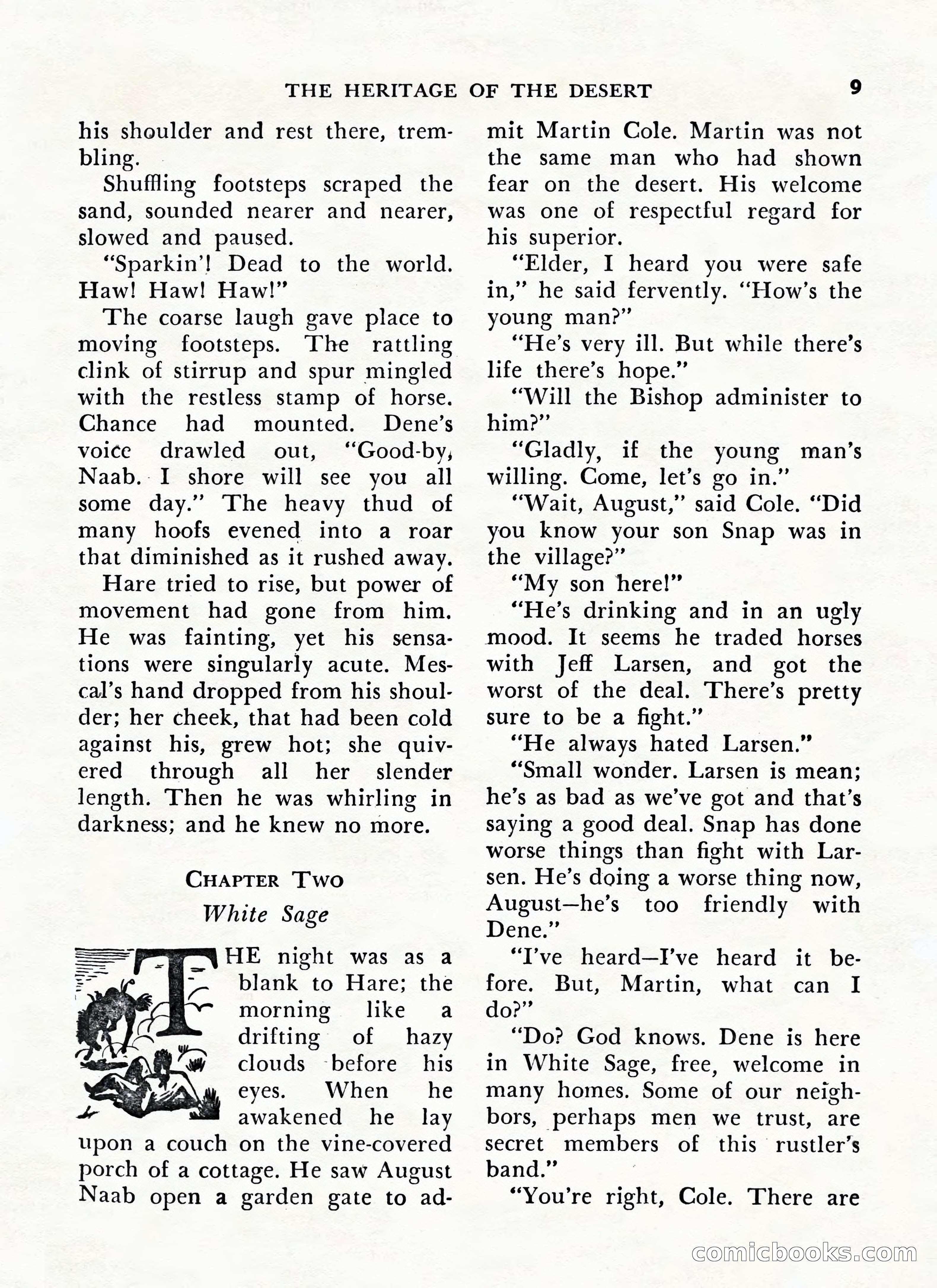 Zane Grey's Western Magazine, May-June 1947 — page 11 of 198