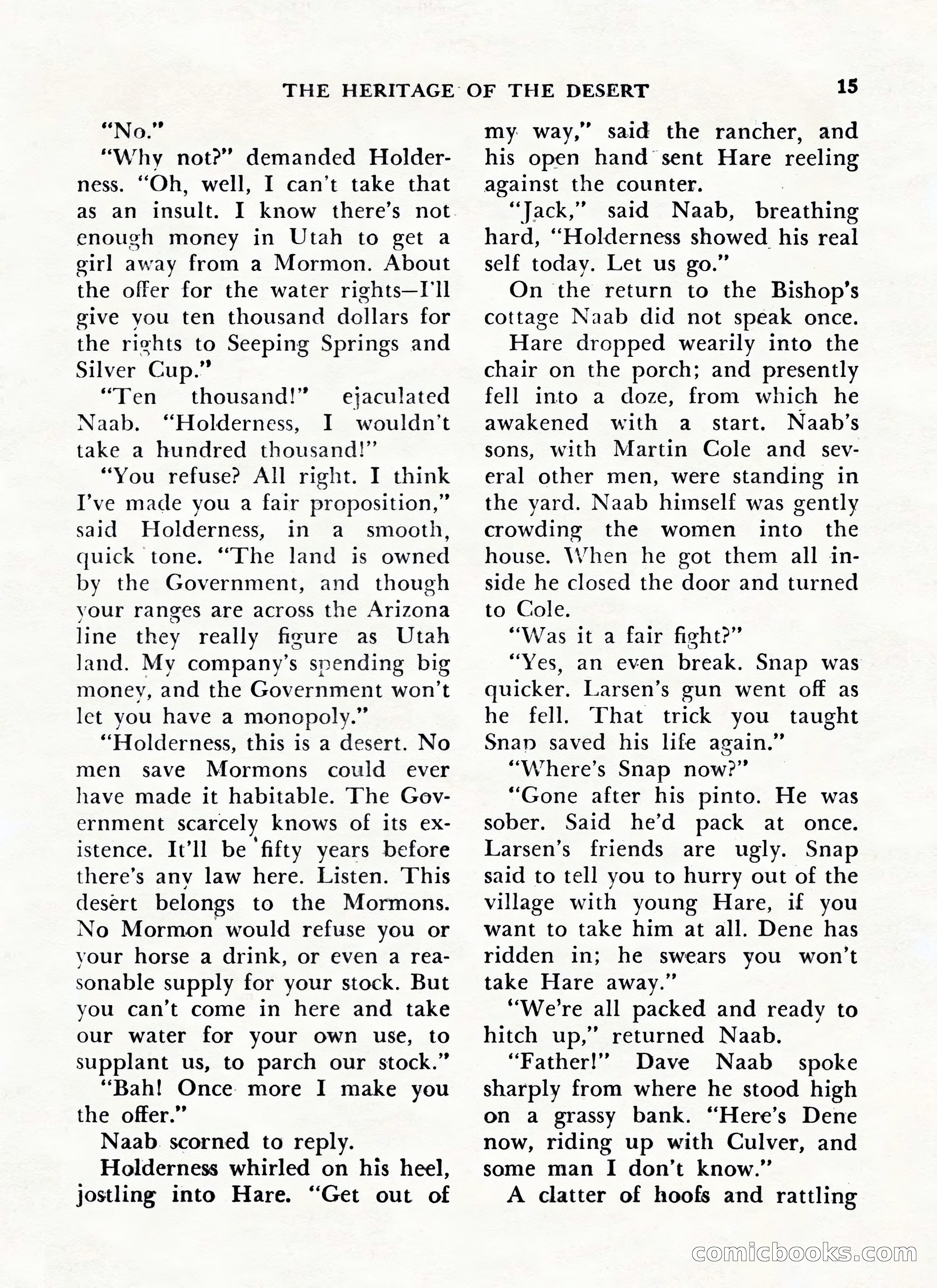 Zane Grey's Western Magazine, May-June 1947 — page 17 of 198