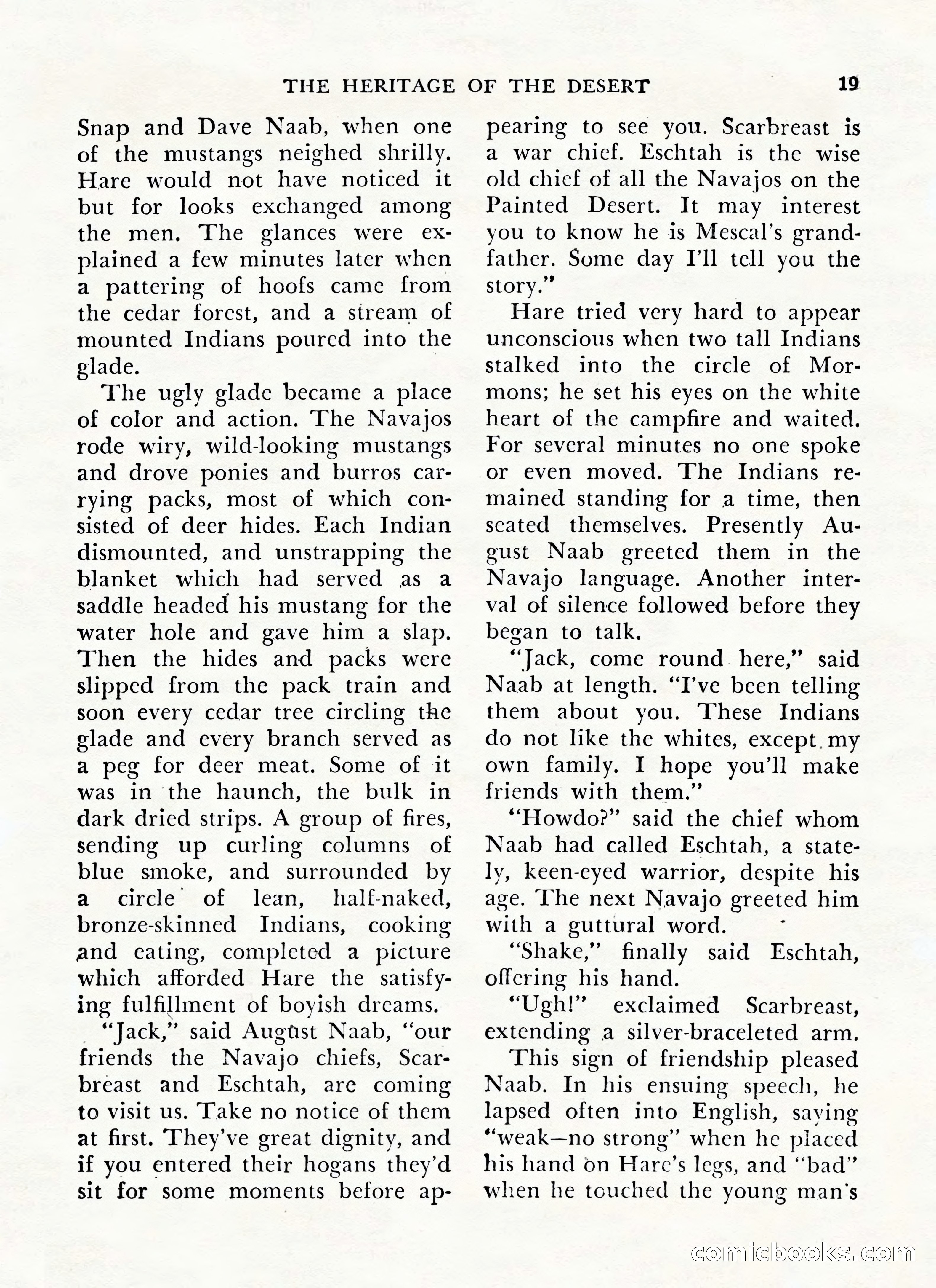 Zane Grey's Western Magazine, May-June 1947 — page 23 of 198