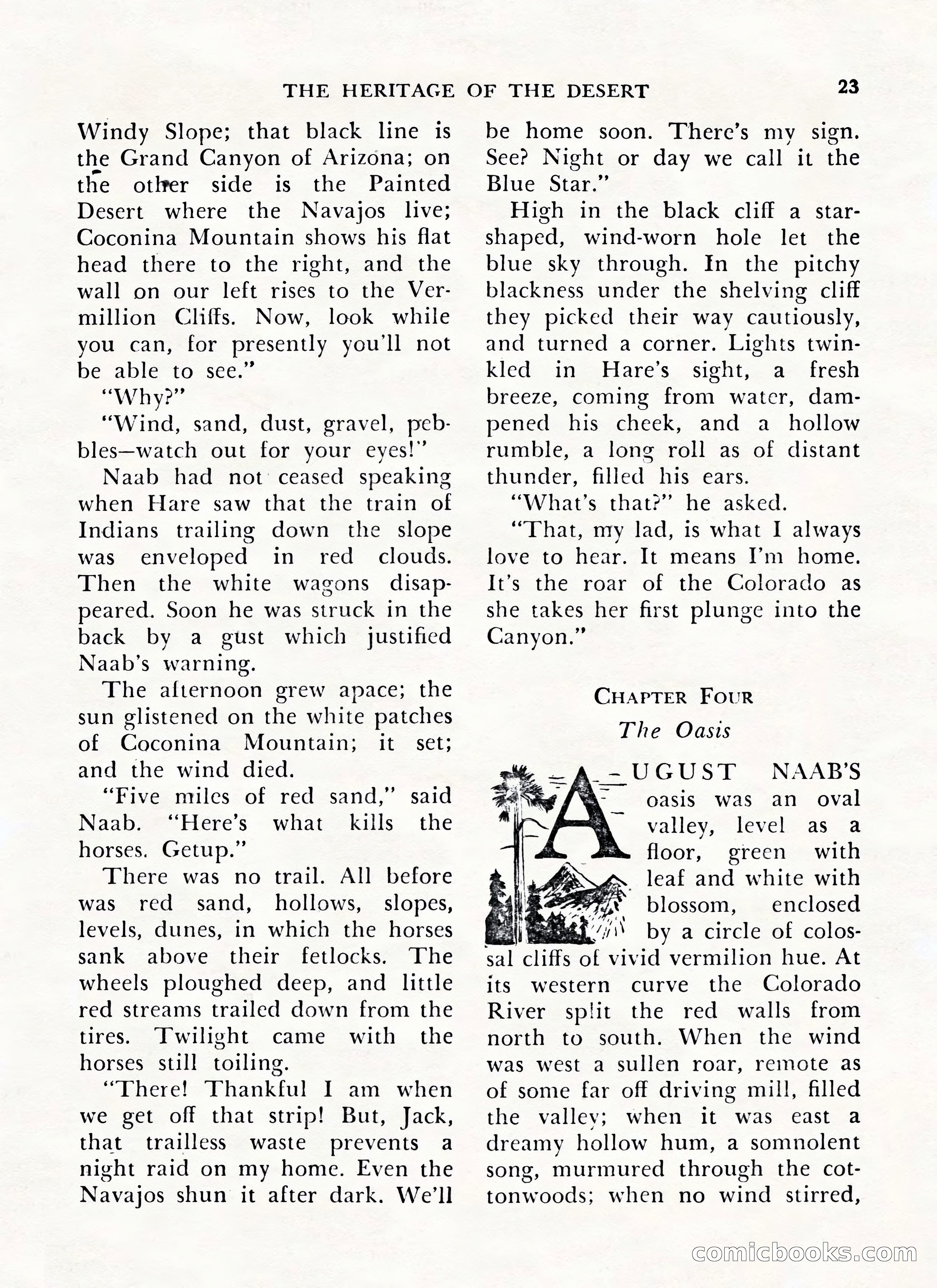 Zane Grey's Western Magazine, May-June 1947 — page 27 of 198