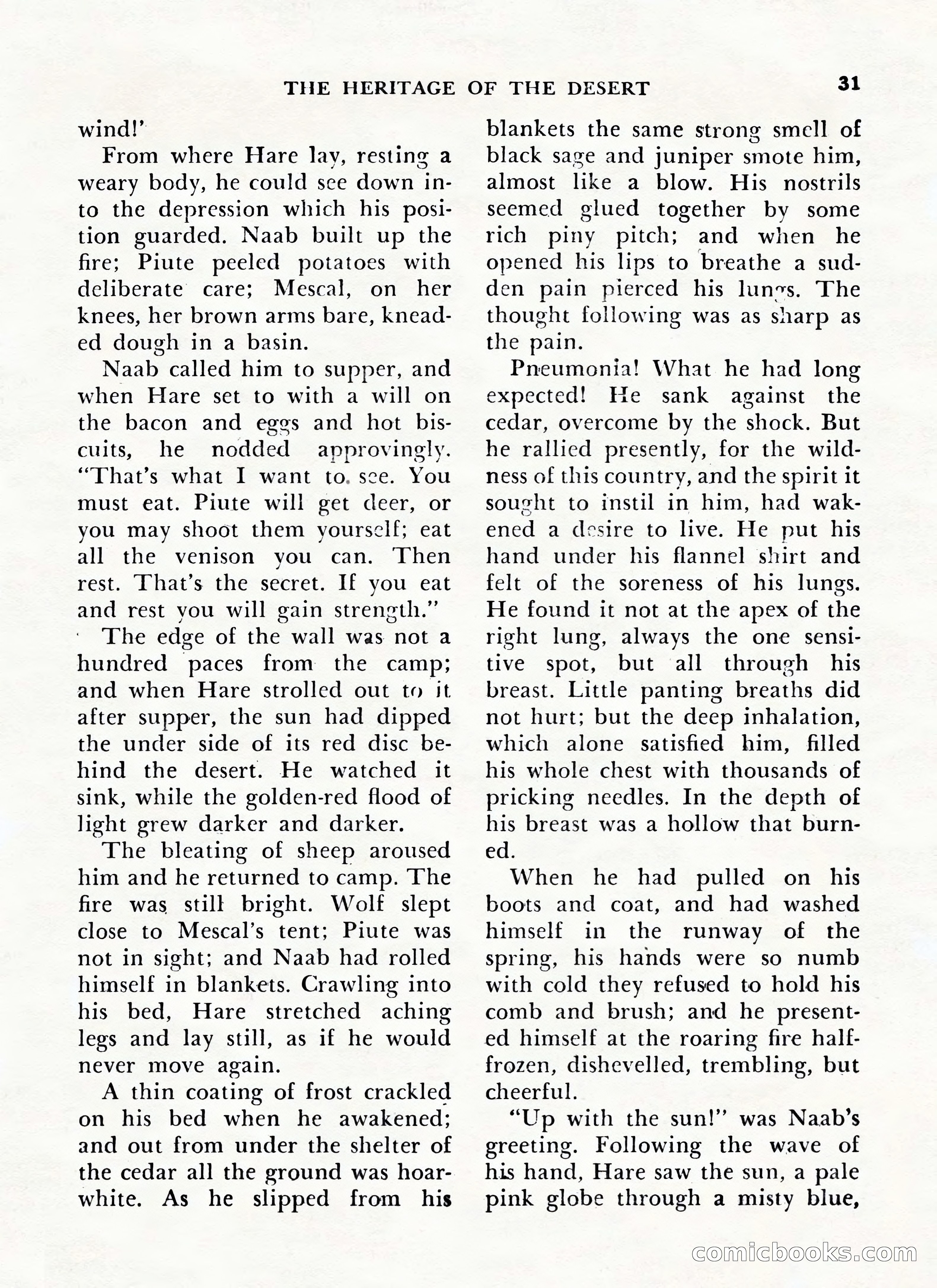 Zane Grey's Western Magazine, May-June 1947 — page 35 of 198