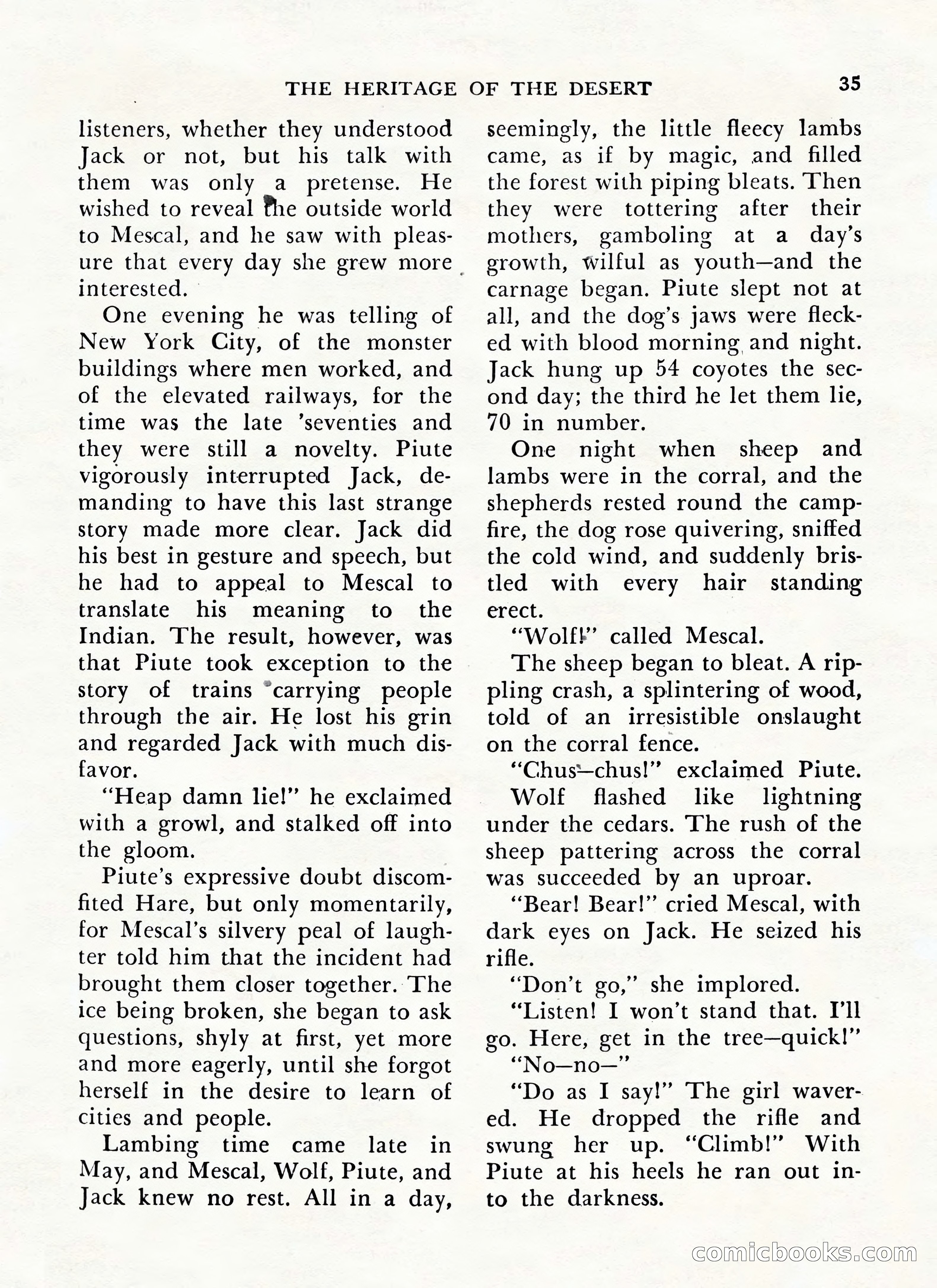 Zane Grey's Western Magazine, May-June 1947 — page 39 of 198
