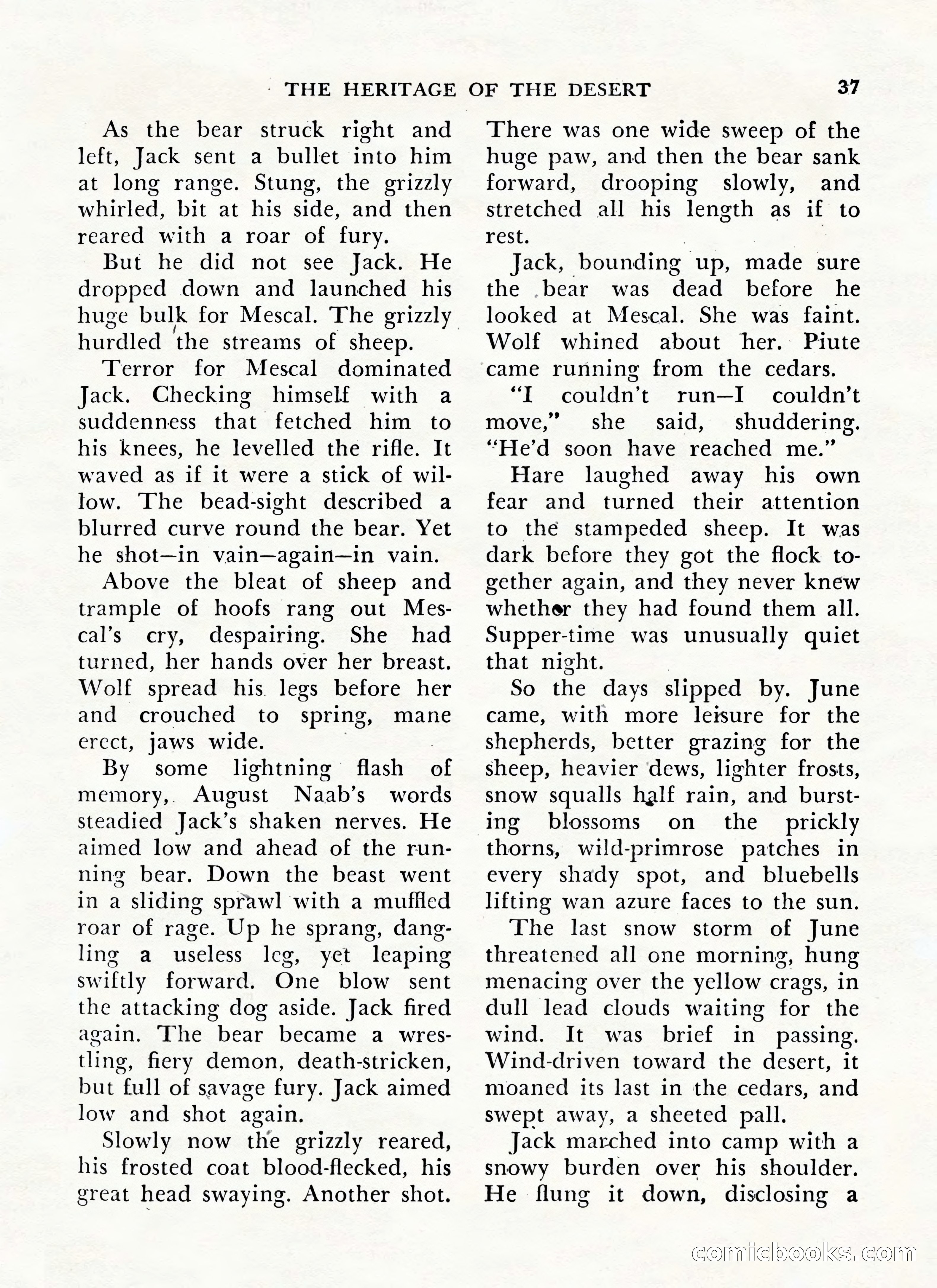 Zane Grey's Western Magazine, May-June 1947 — page 41 of 198
