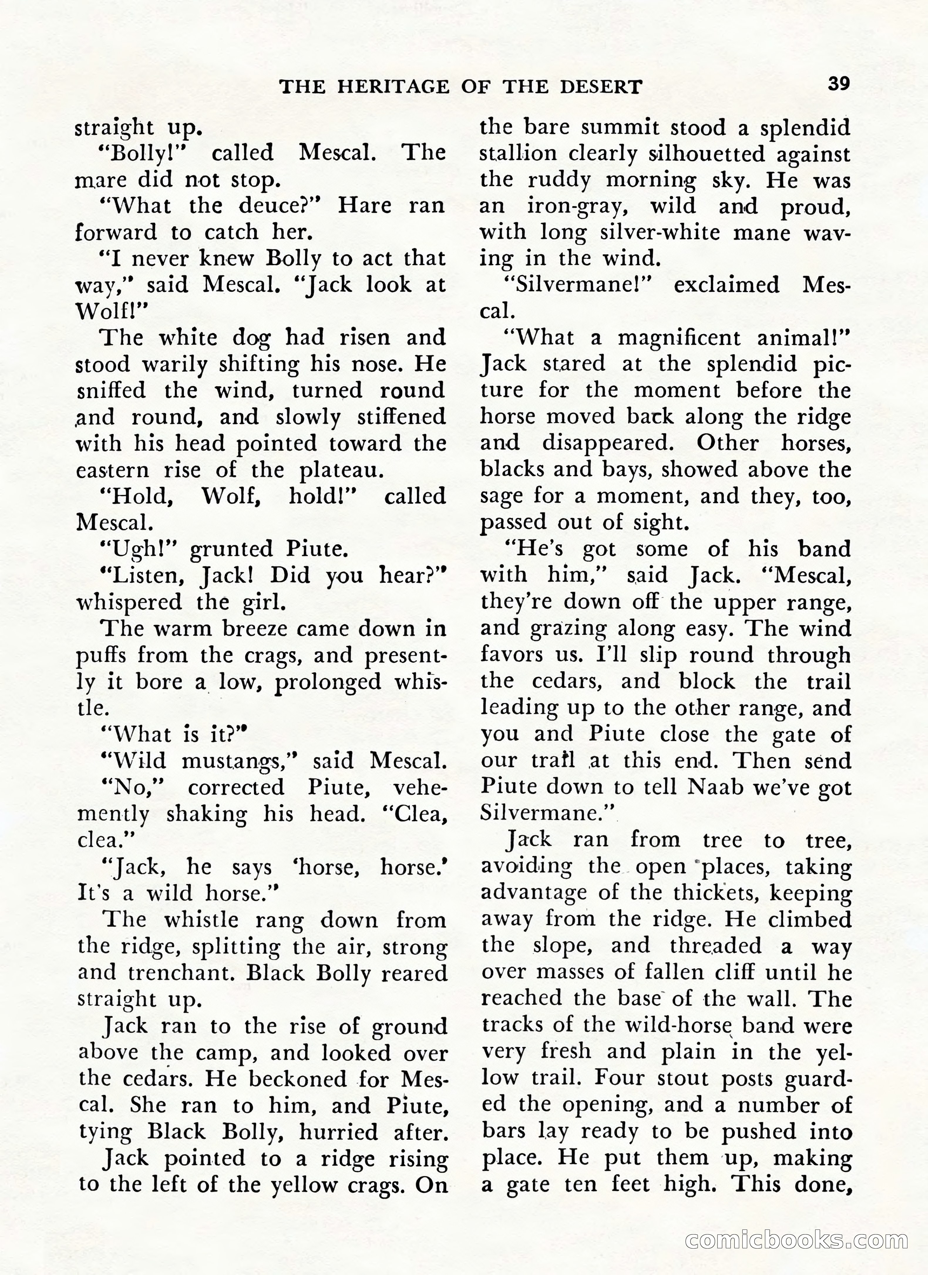 Zane Grey's Western Magazine, May-June 1947 — page 43 of 198