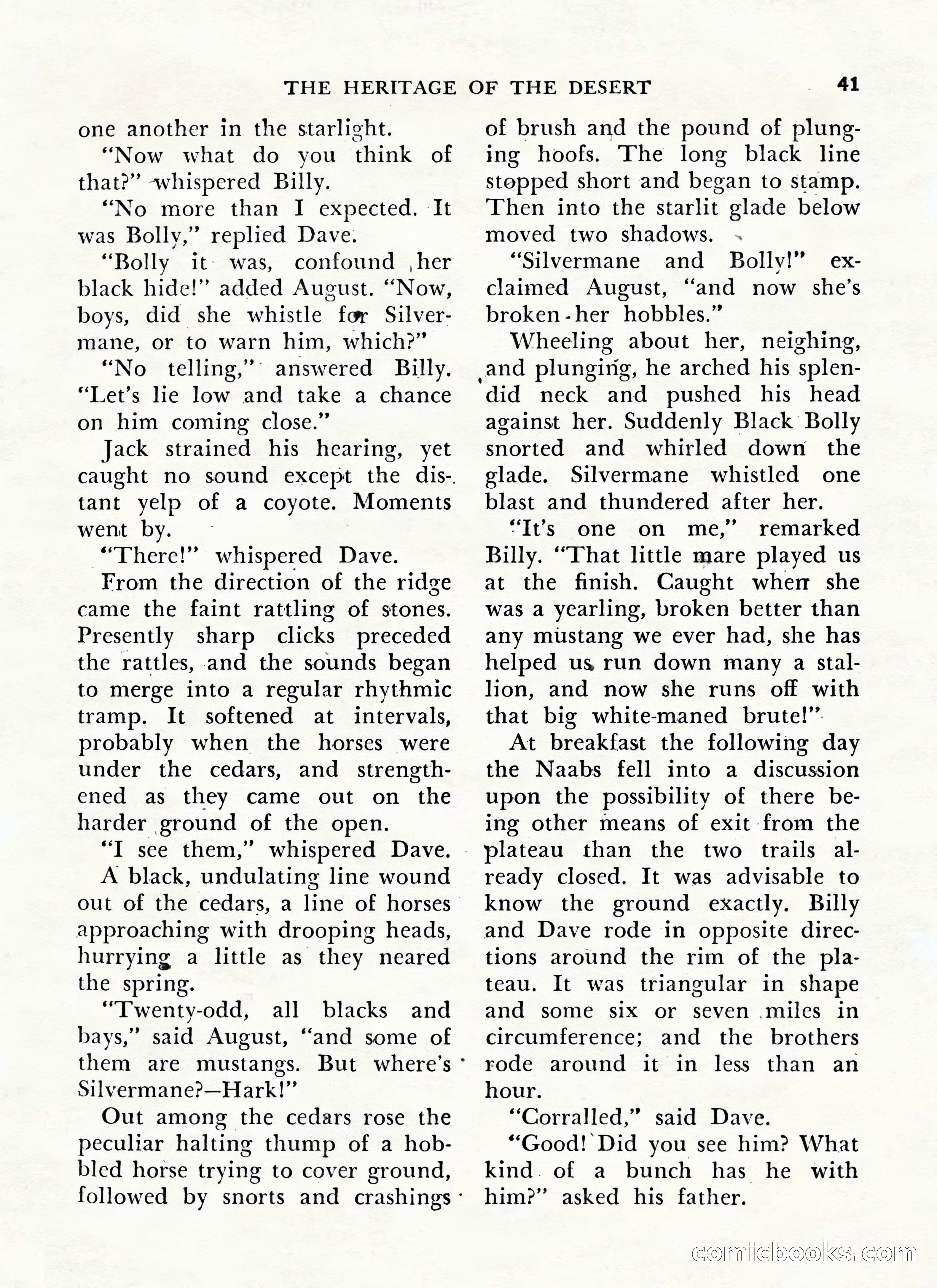 Zane Grey's Western Magazine, May-June 1947 — page 45 of 198