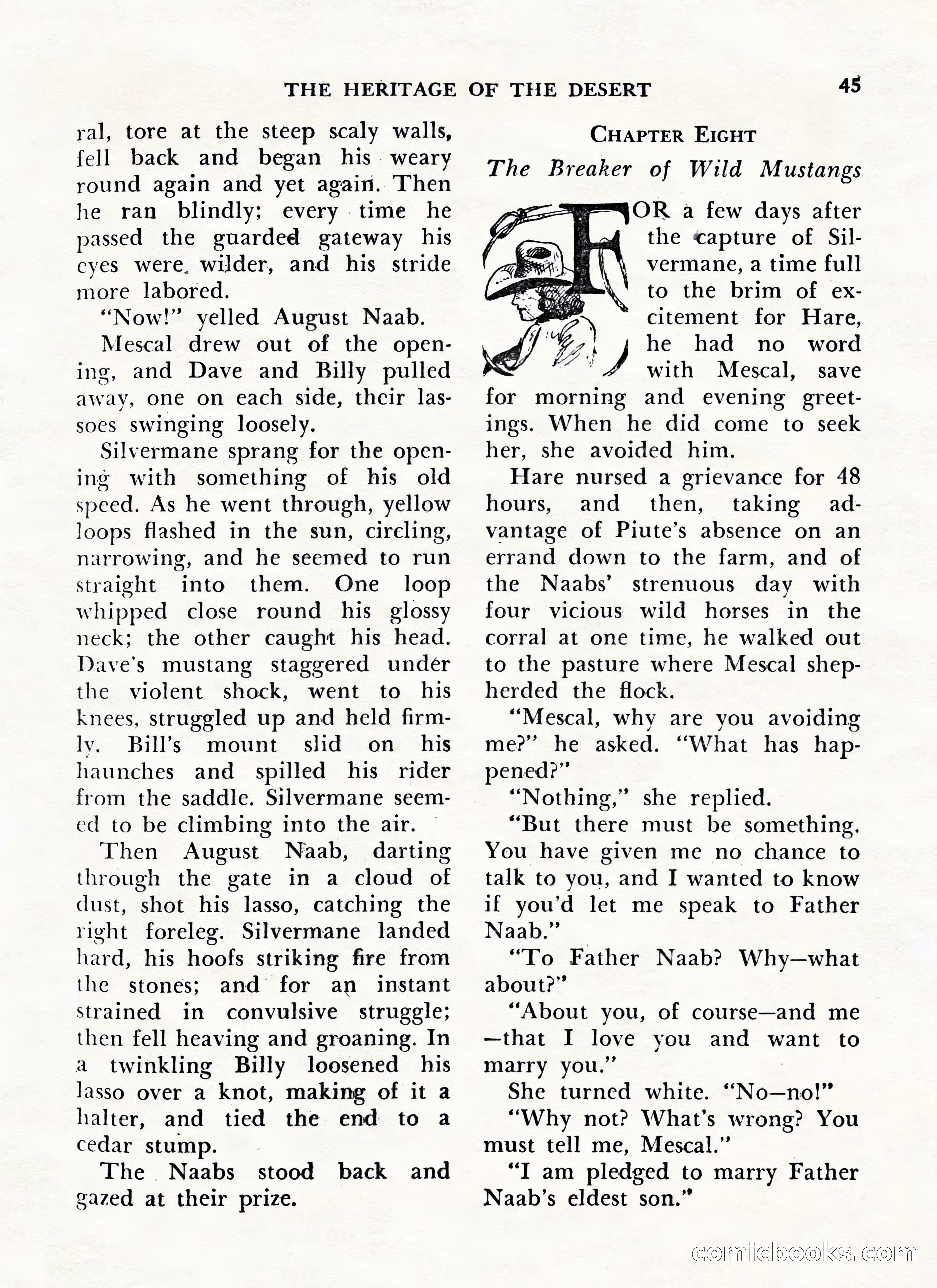 Zane Grey's Western Magazine, May-June 1947 — page 49 of 198