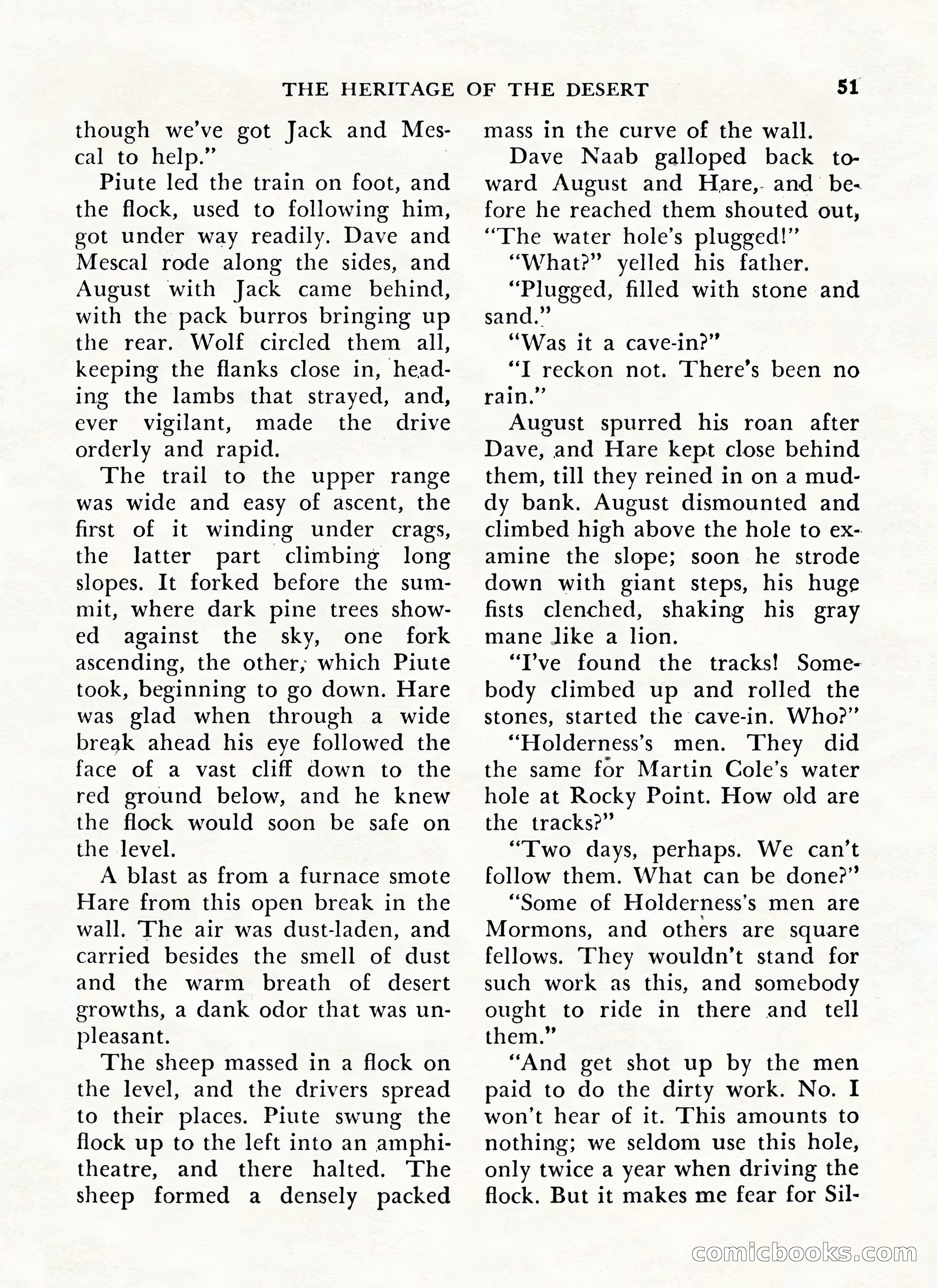 Zane Grey's Western Magazine, May-June 1947 — page 55 of 198