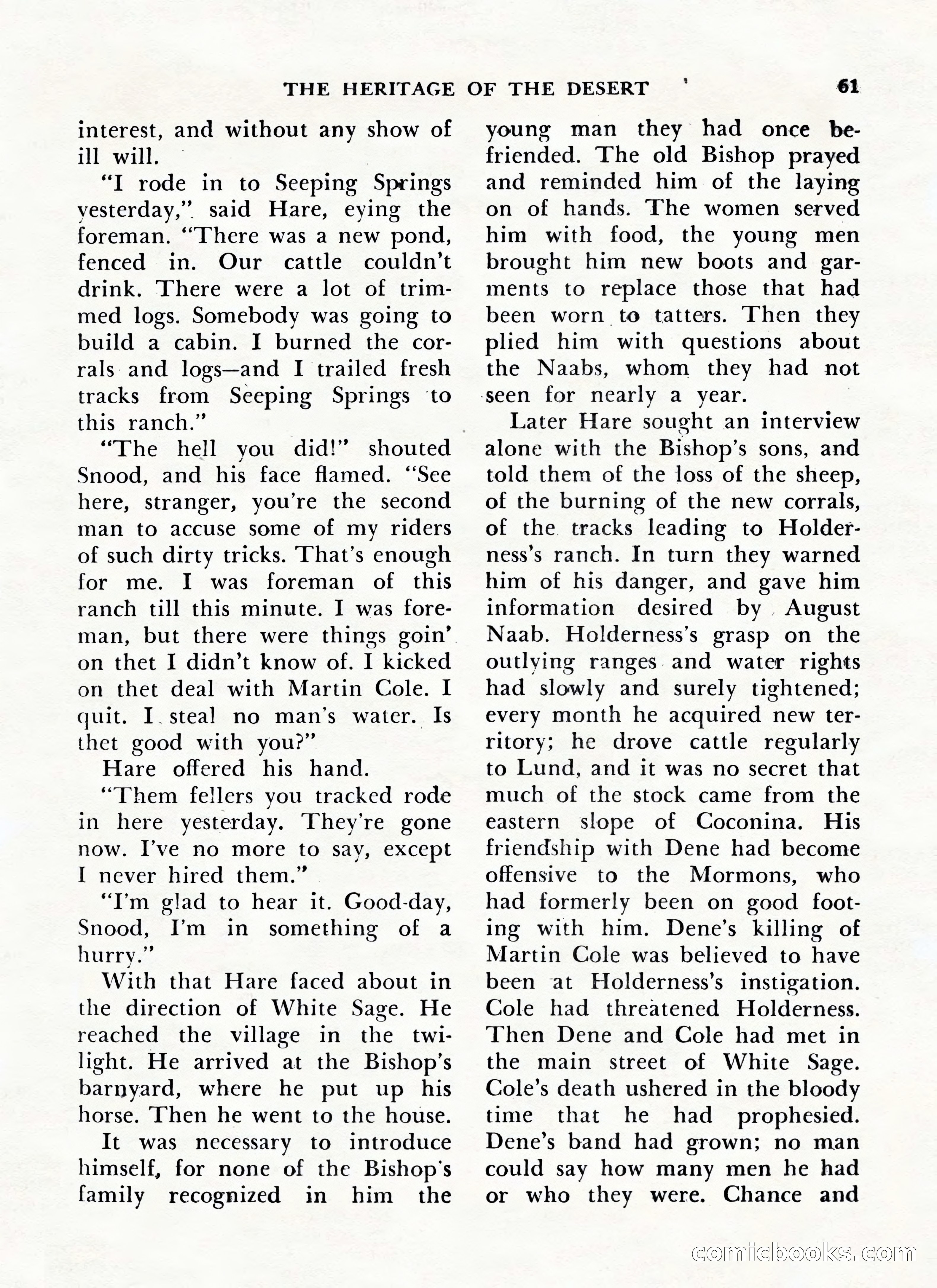 Zane Grey's Western Magazine, May-June 1947 — page 65 of 198