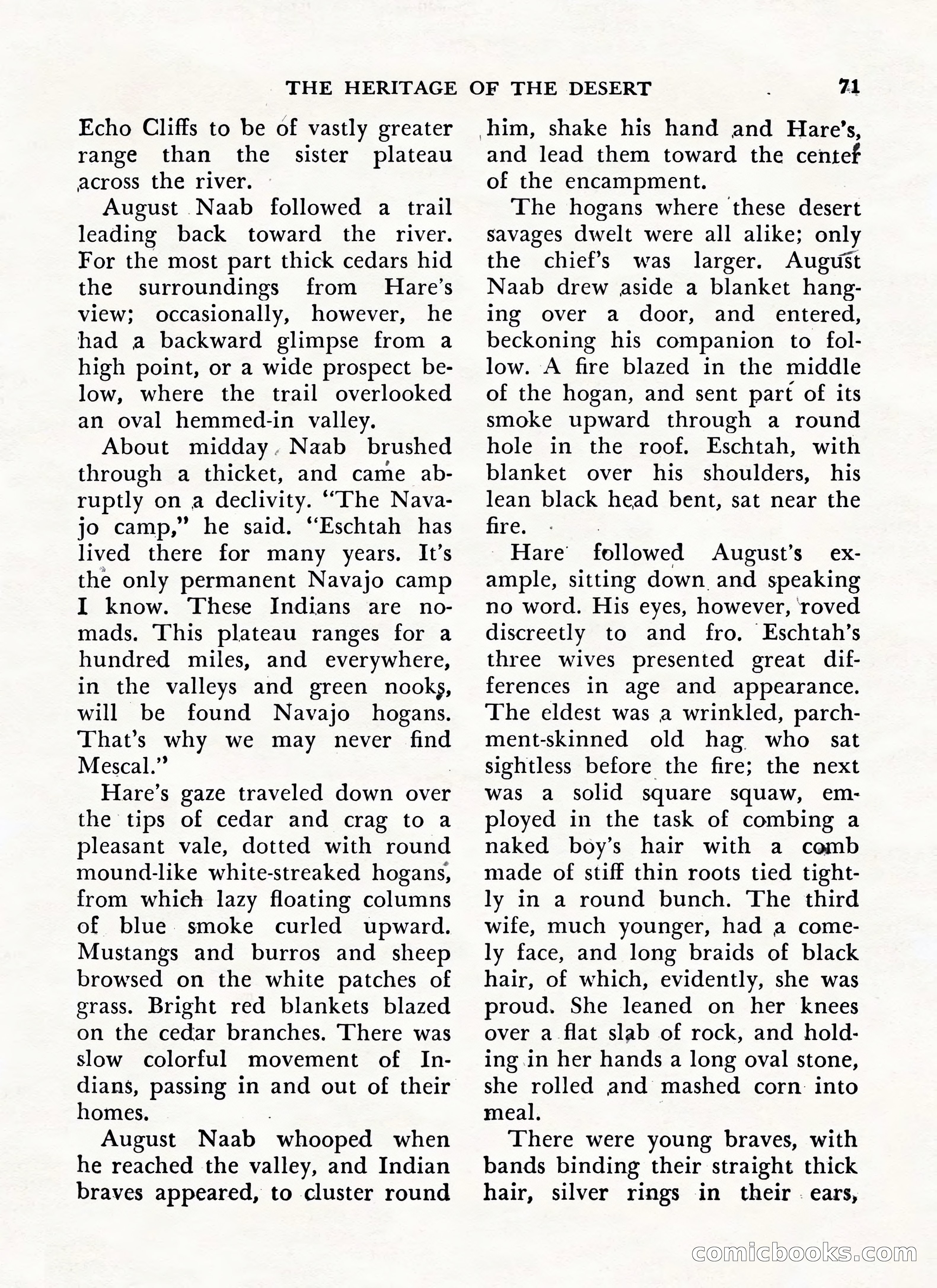 Zane Grey's Western Magazine, May-June 1947 — page 75 of 198