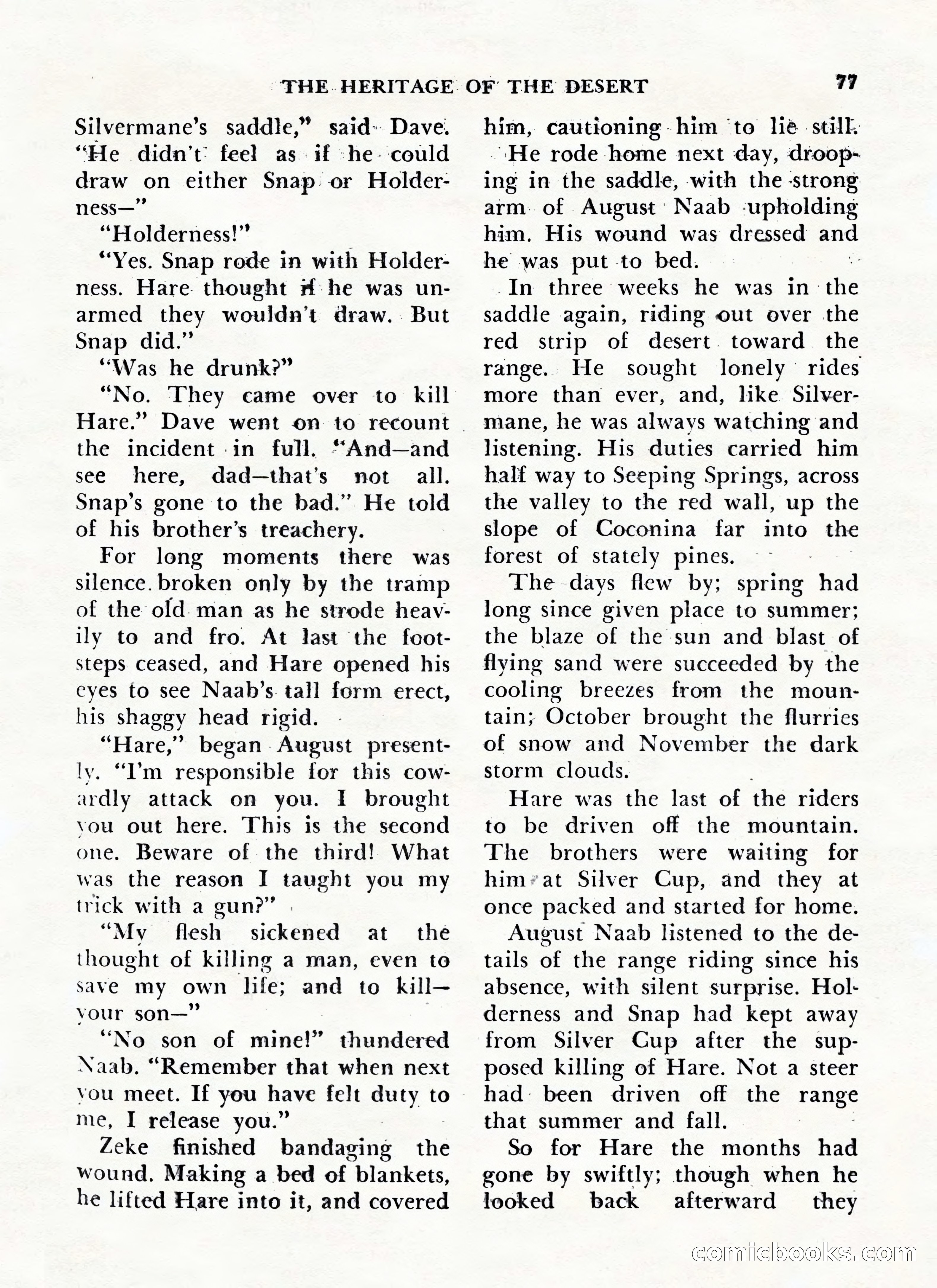 Zane Grey's Western Magazine, May-June 1947 — page 81 of 198