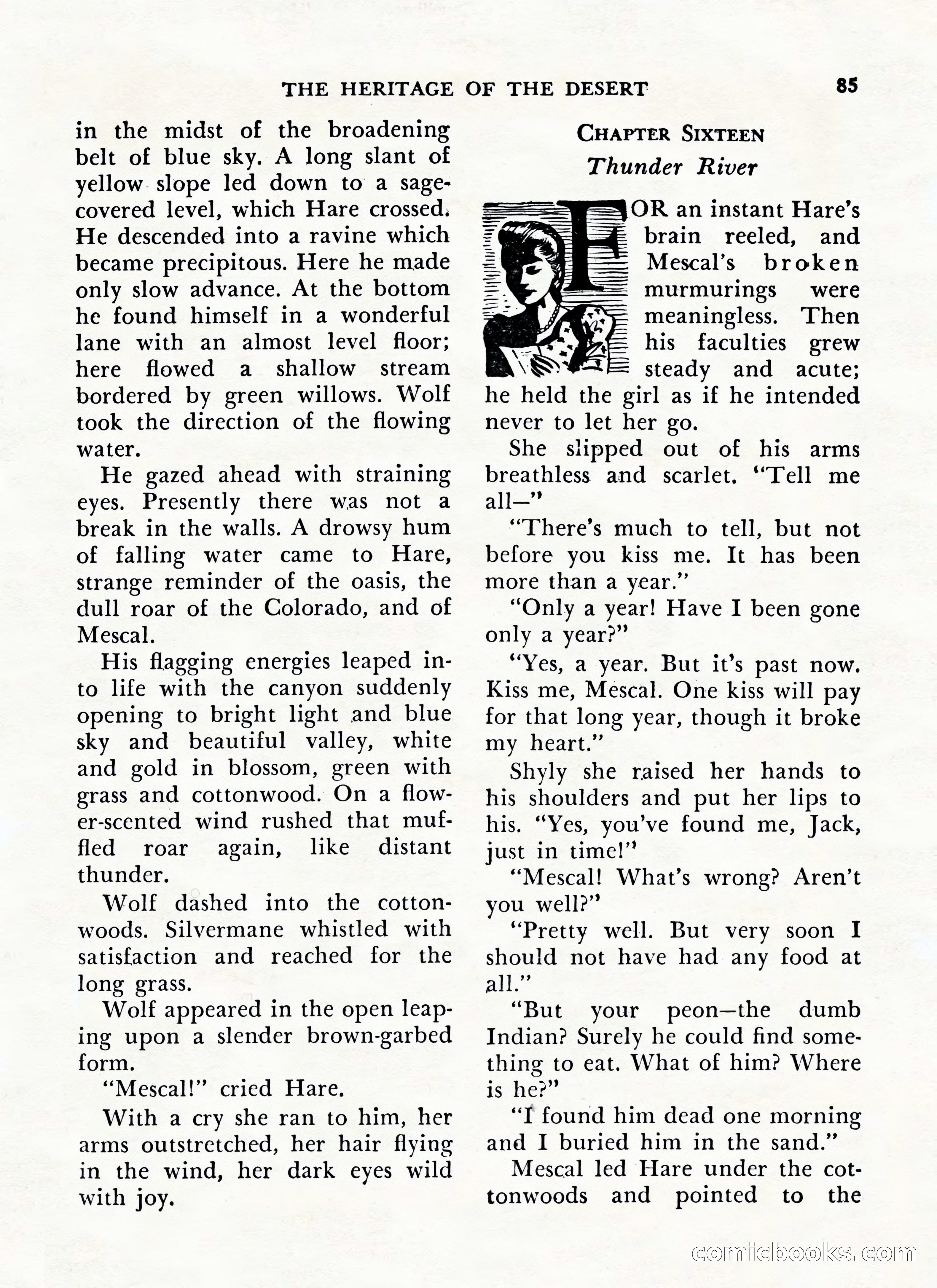 Zane Grey's Western Magazine, May-June 1947 — page 89 of 198