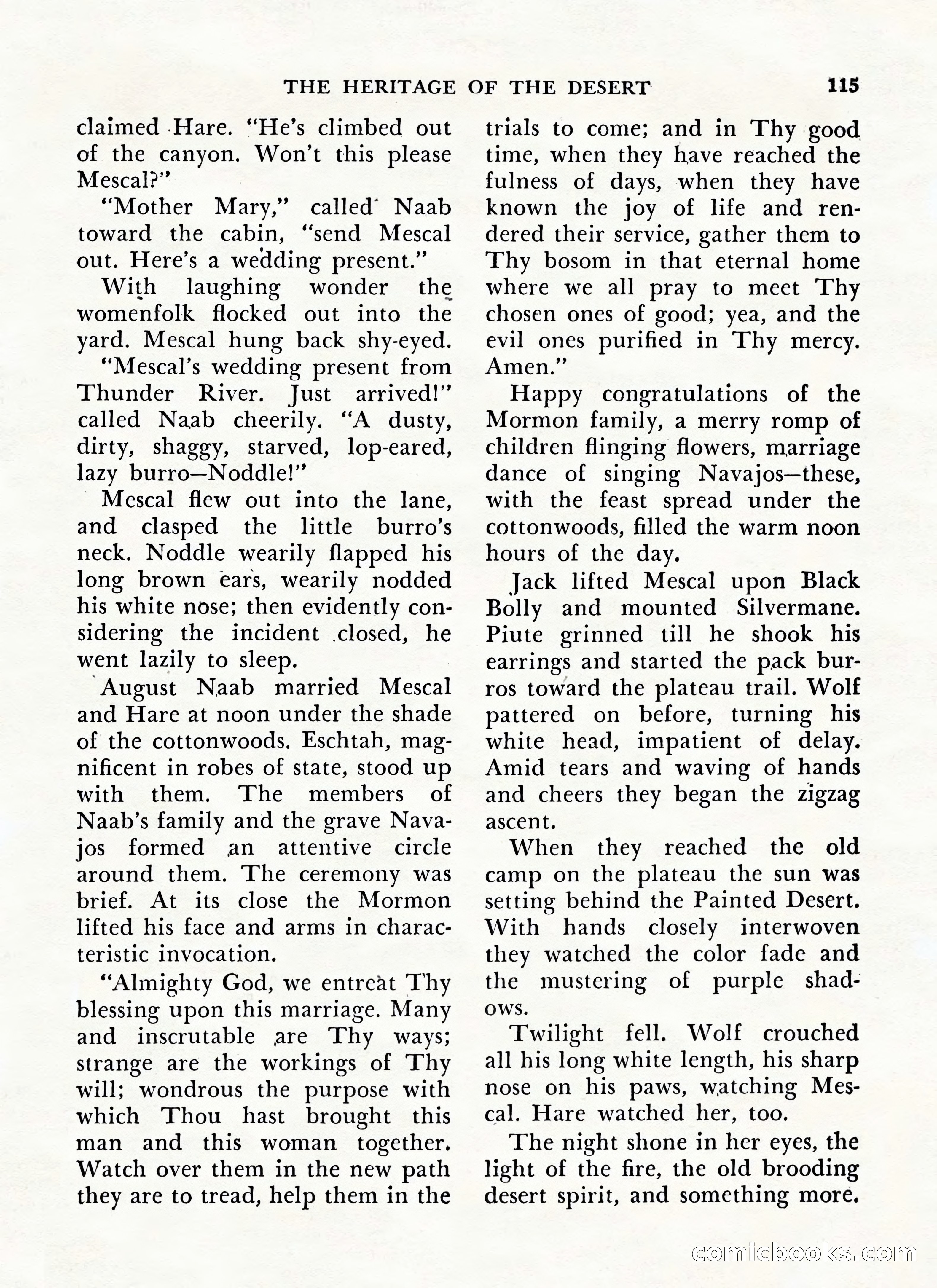 Zane Grey's Western Magazine, May-June 1947 — page 119 of 198