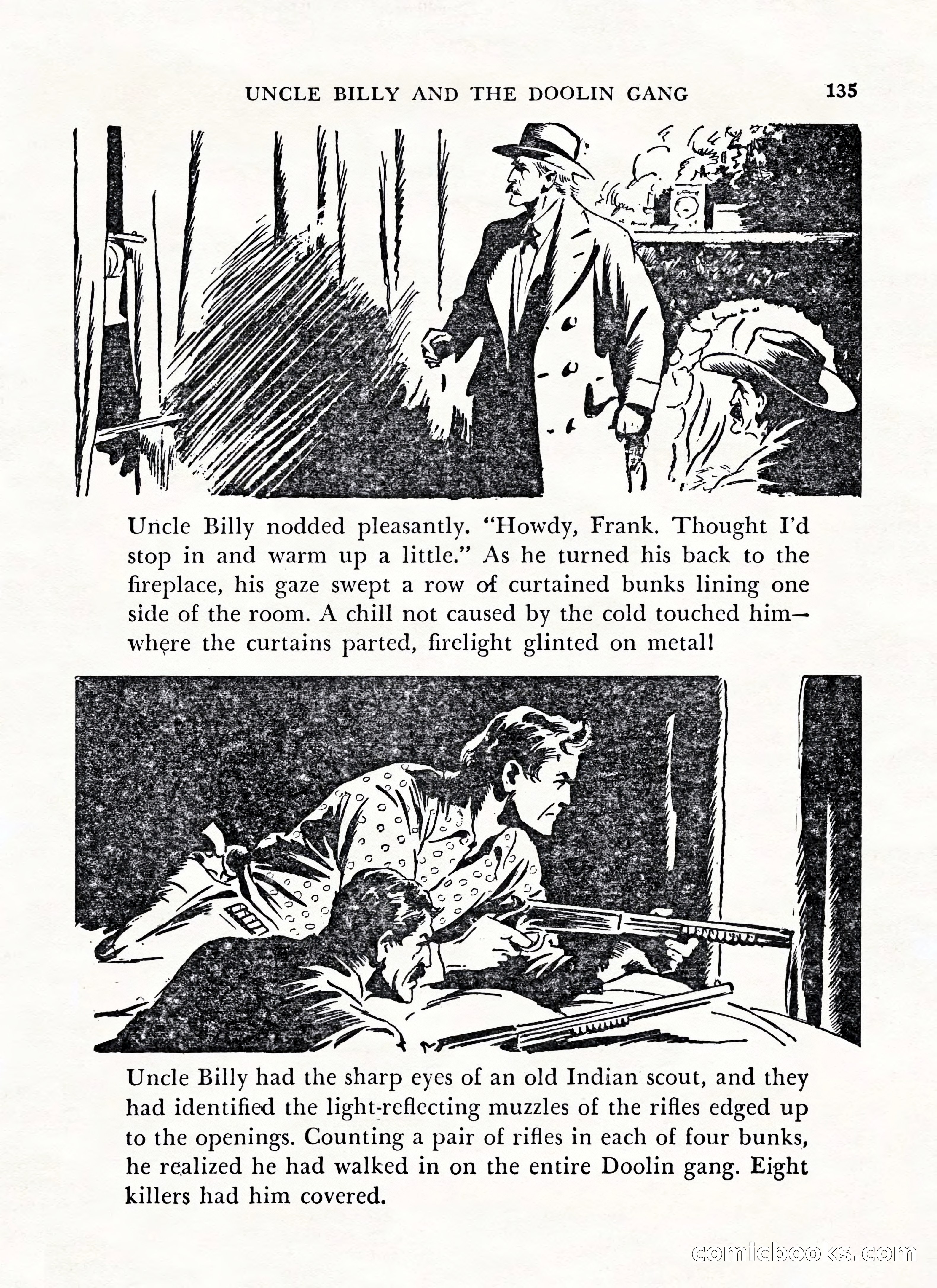 Zane Grey's Western Magazine, May-June 1947 — page 139 of 198