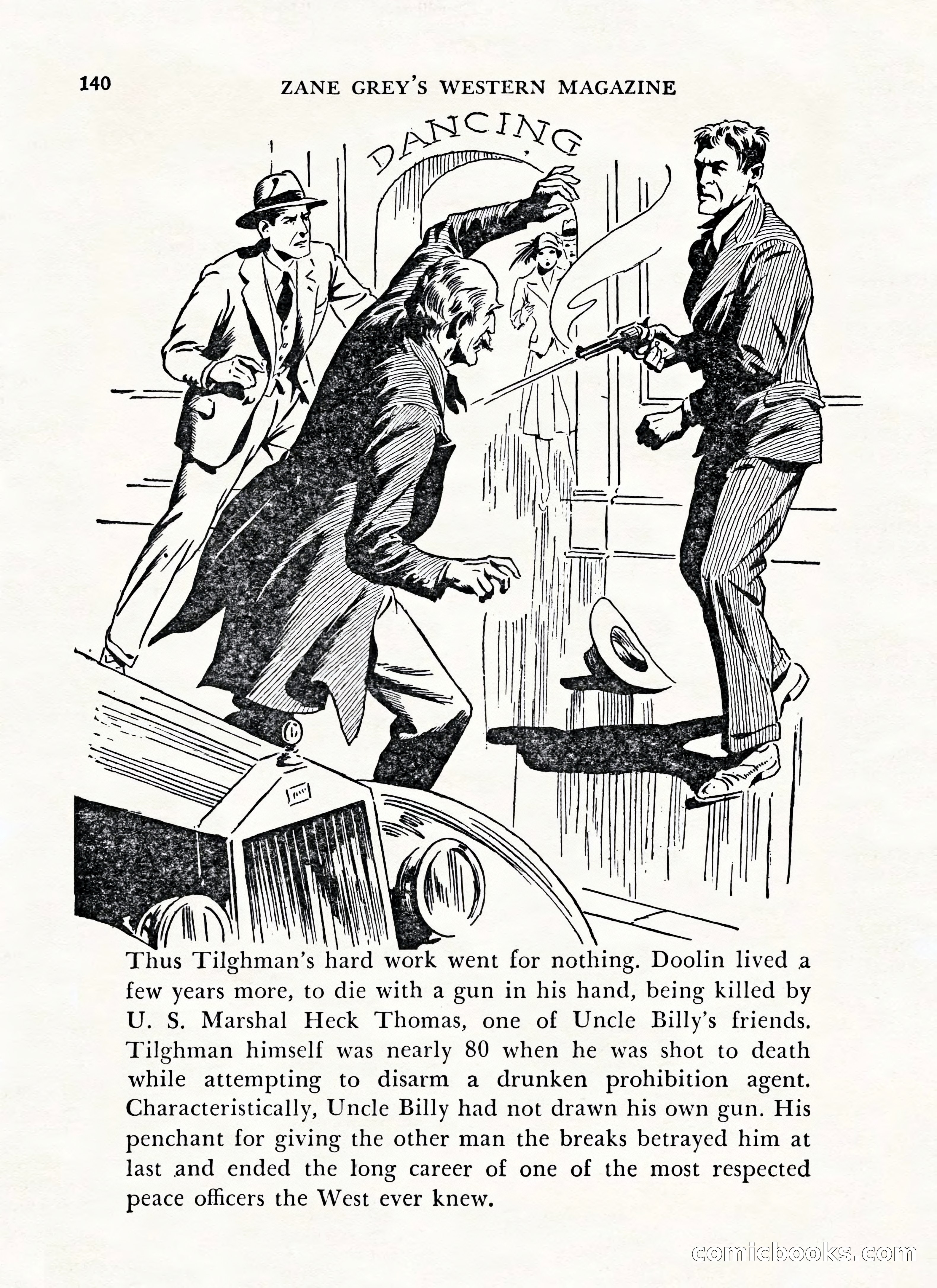 Zane Grey's Western Magazine, May-June 1947 — page 144 of 198