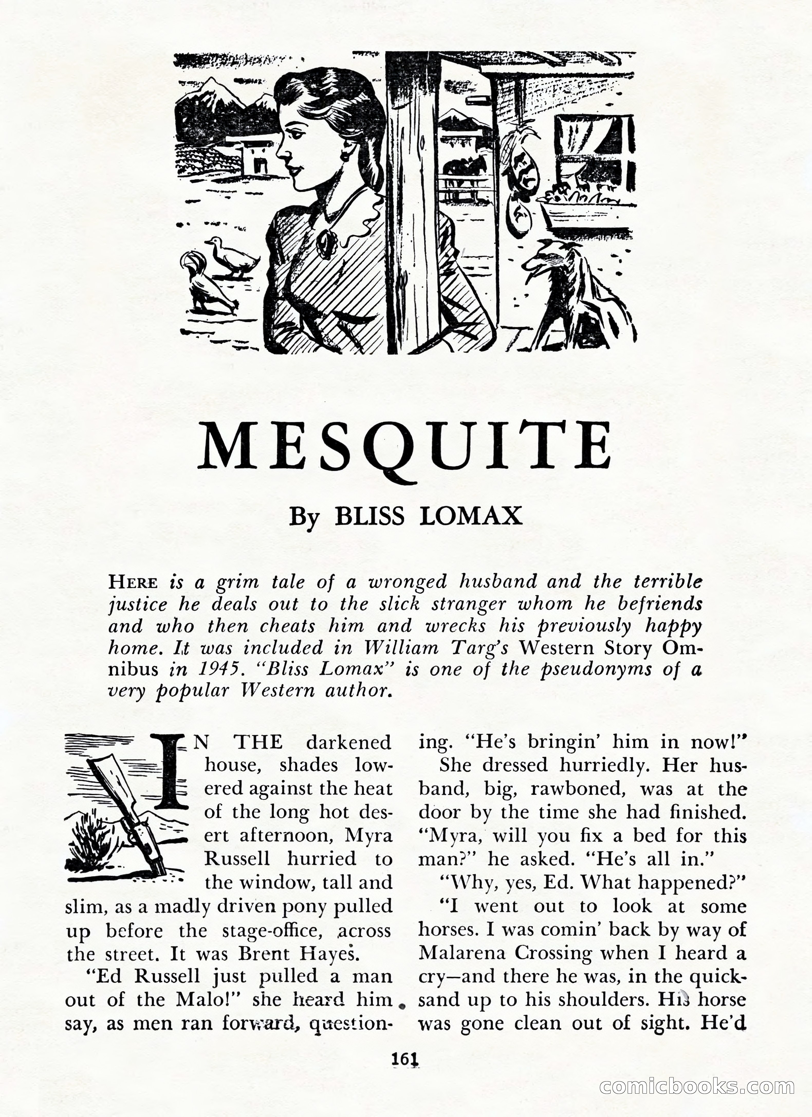 Zane Grey's Western Magazine, May-June 1947 — page 165 of 198