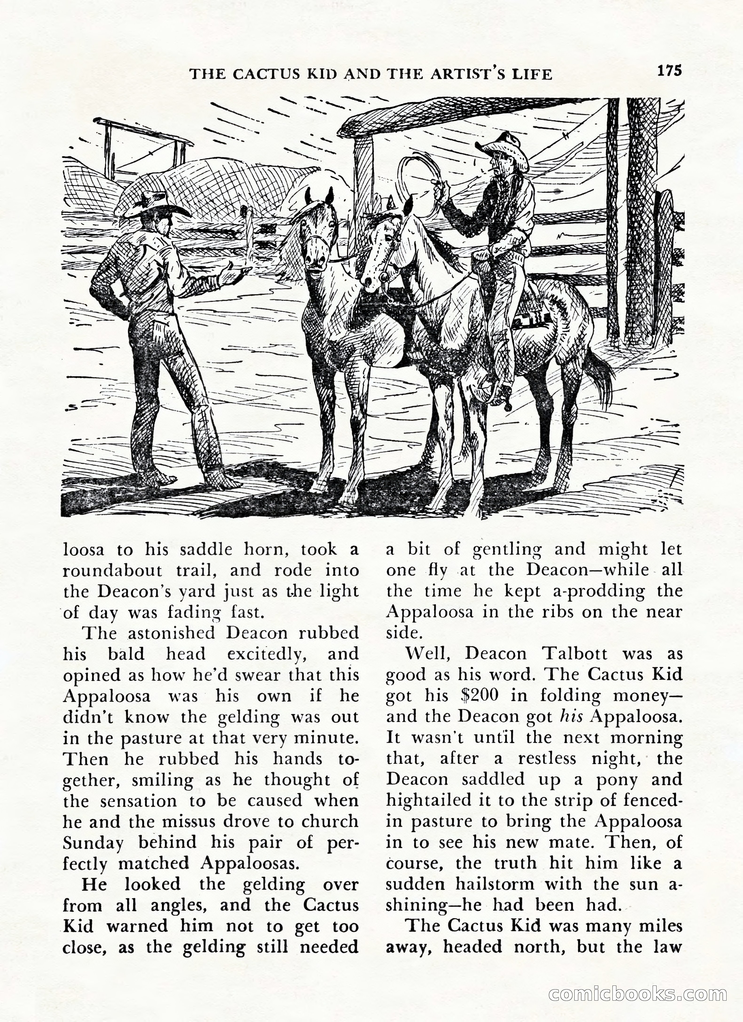 Zane Grey's Western Magazine, May-June 1947 — page 179 of 198