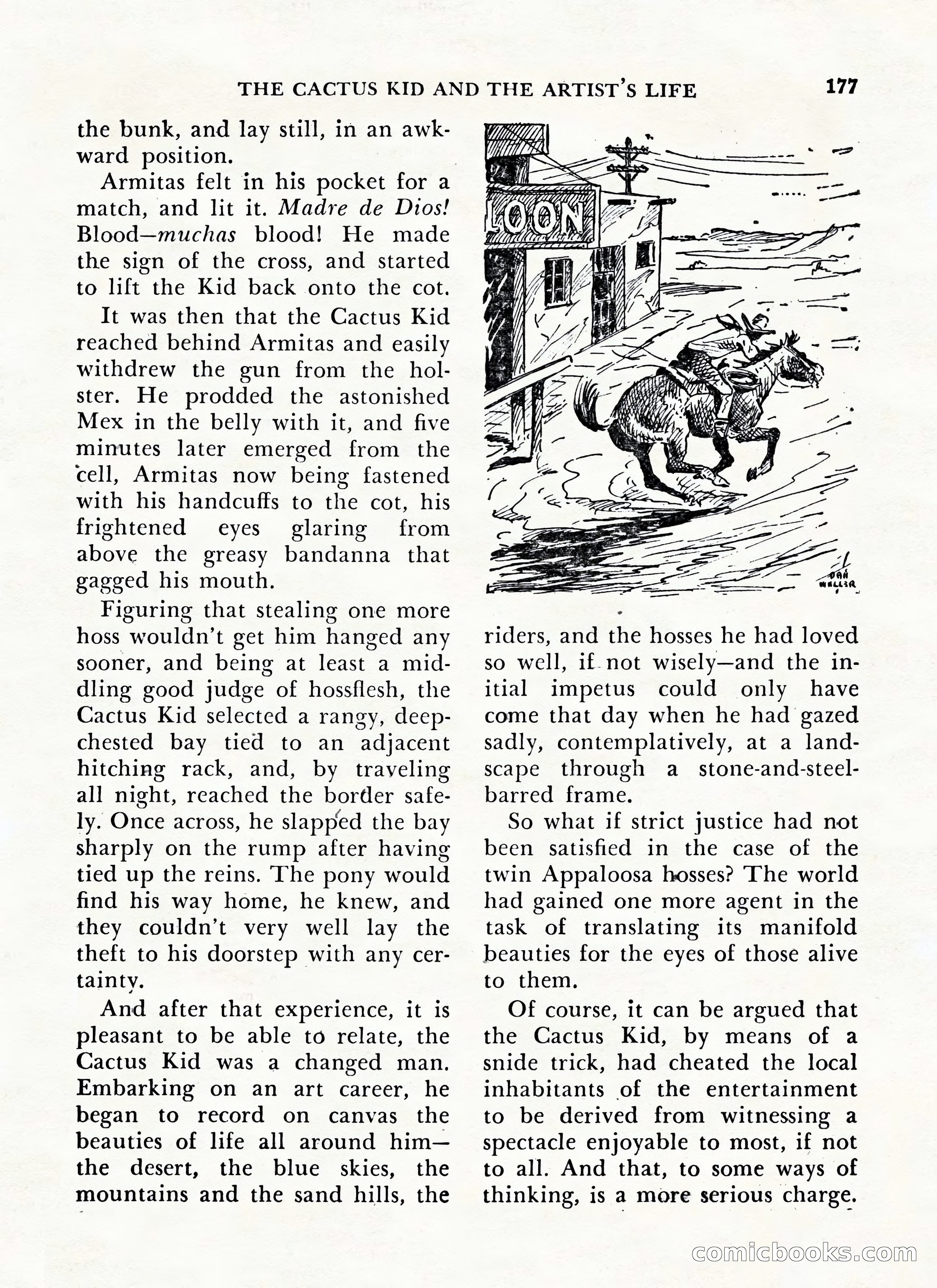 Zane Grey's Western Magazine, May-June 1947 — page 181 of 198