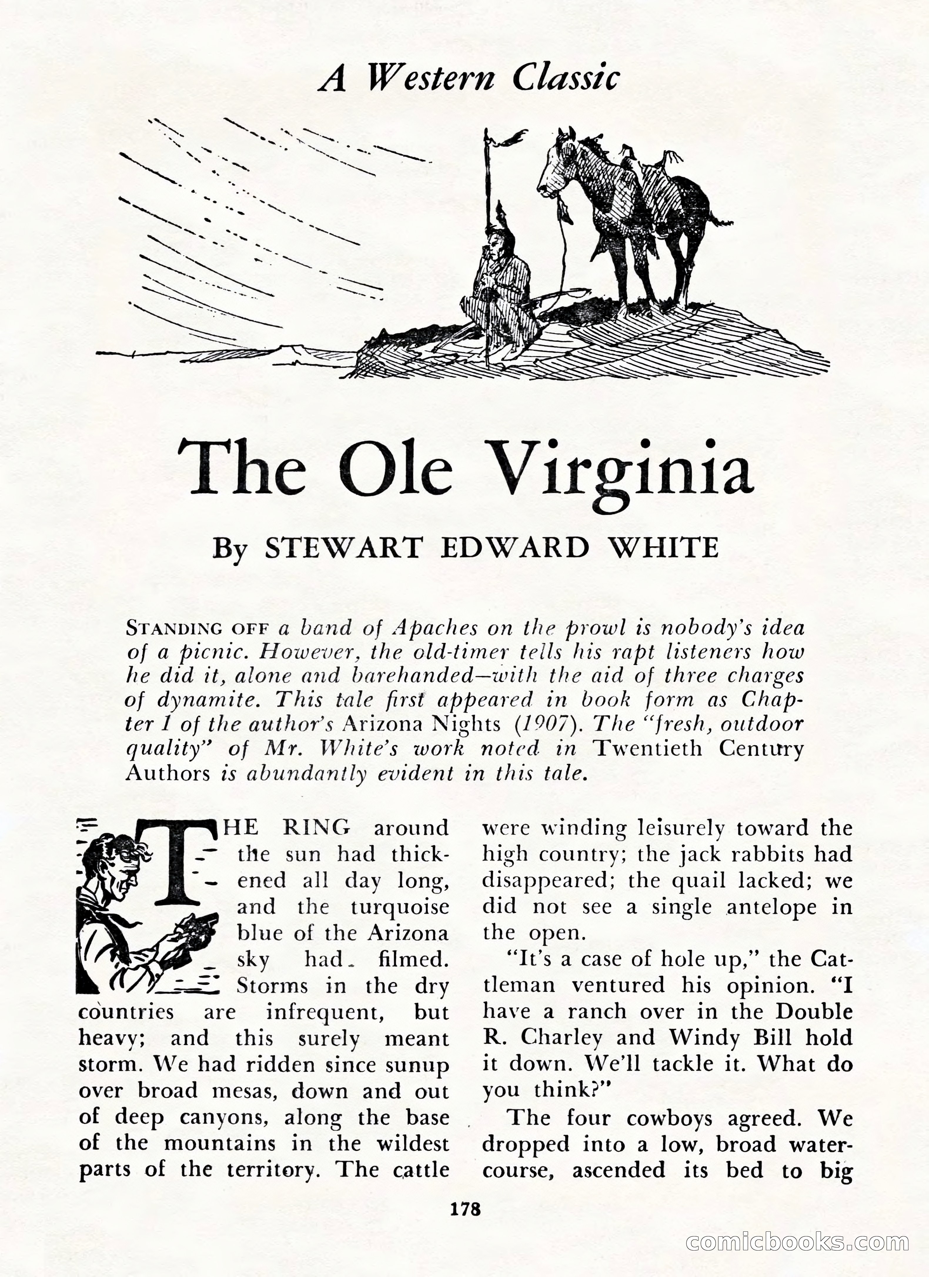 Zane Grey's Western Magazine, May-June 1947 — page 182 of 198