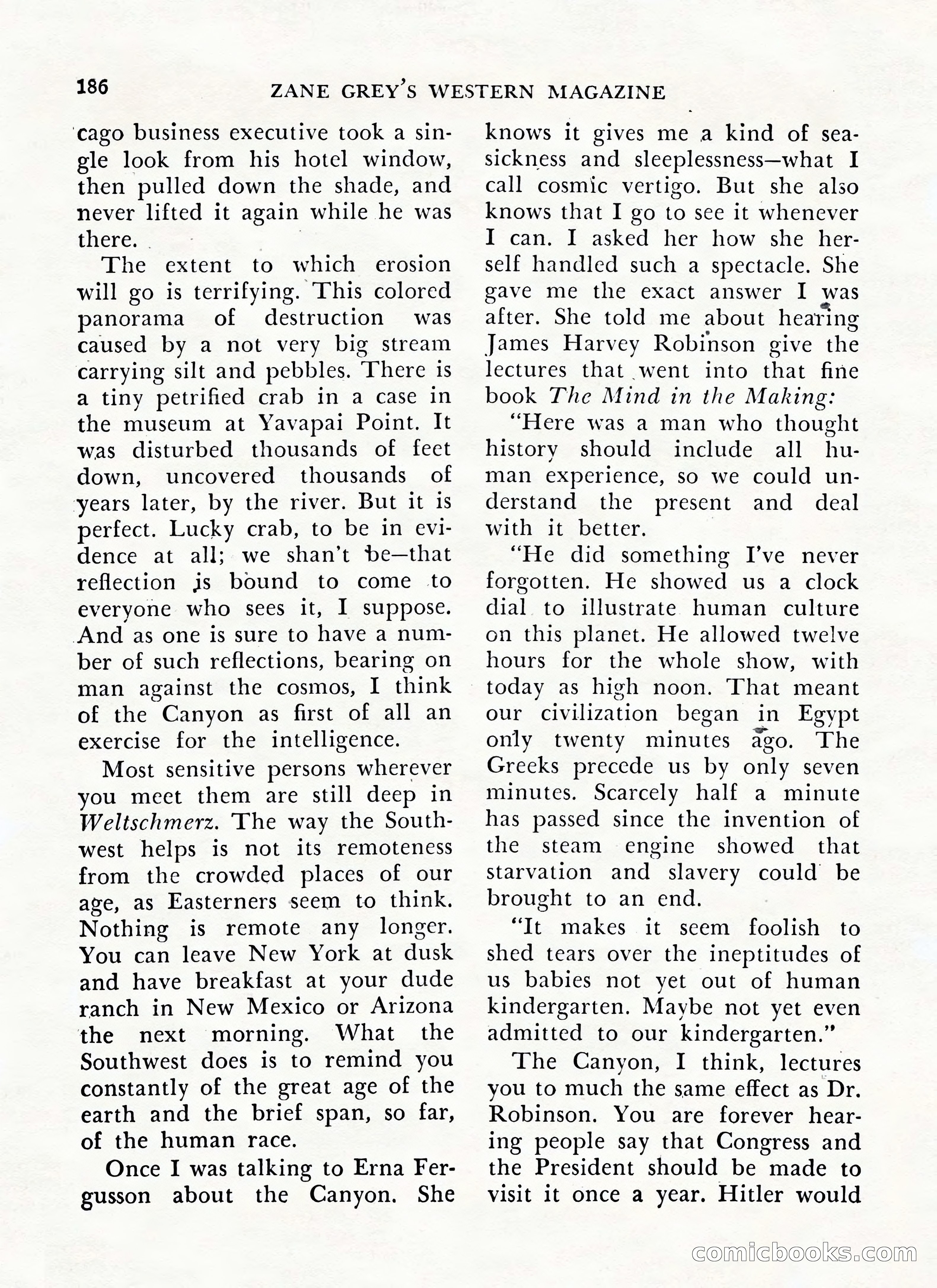 Zane Grey's Western Magazine, May-June 1947 — page 190 of 198