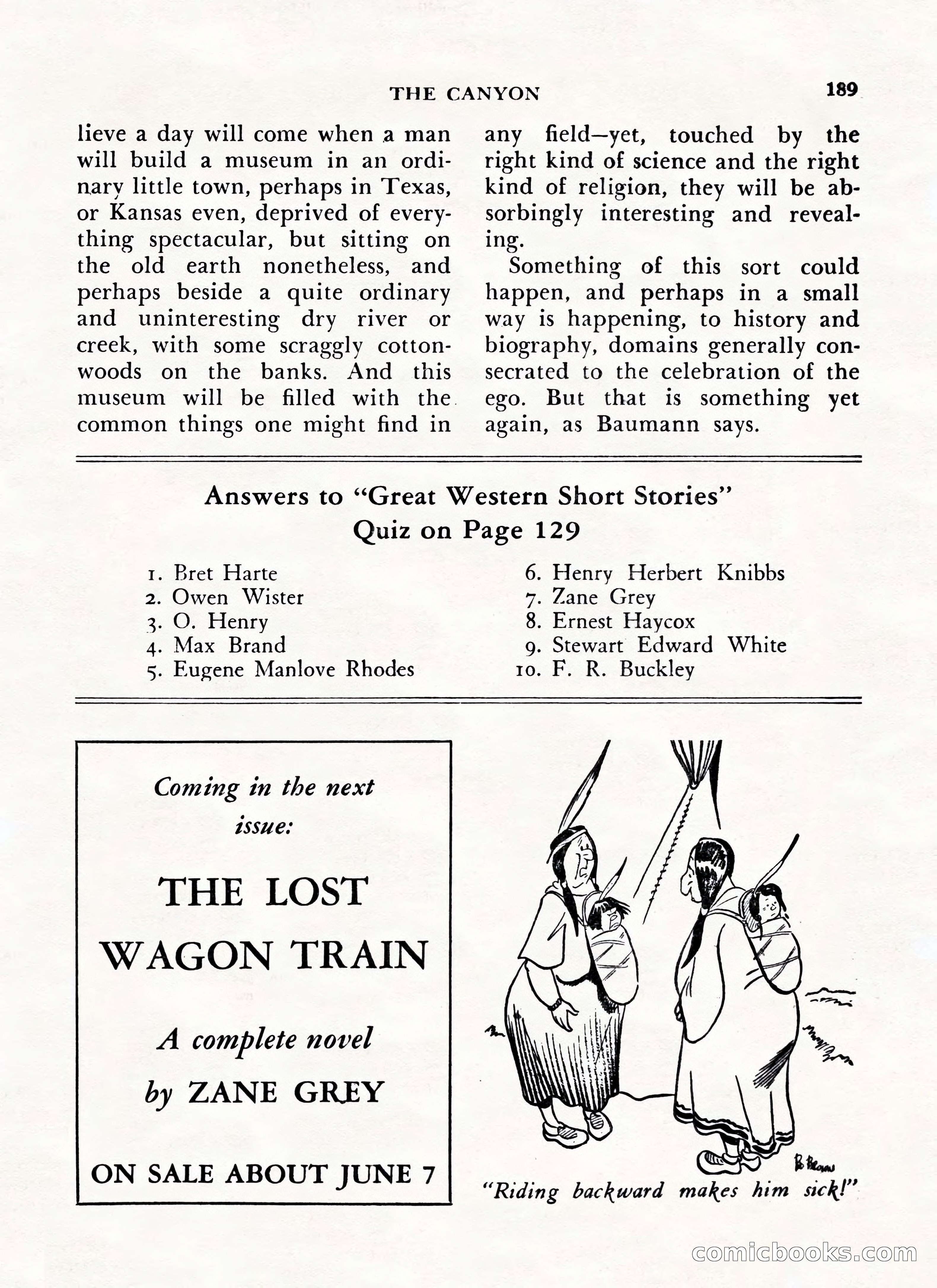 Zane Grey's Western Magazine, May-June 1947 — page 193 of 198