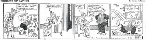 Bringing Up Father — 10 March 1925
