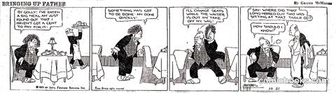 Bringing Up Father — 31 October 1925
