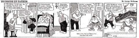 Bringing Up Father — 2 November 1925