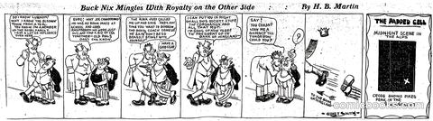 Buck Nix Mingles With Royalty on the Other Side