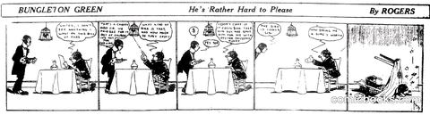 Bungleton Green: He's Rather Hard to Please