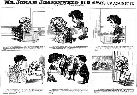 Mr. Jonah Jimsenweed: 'He Is Always Up Against It'