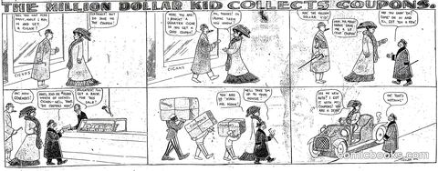 The Million Dollar Kid Collects Coupons
