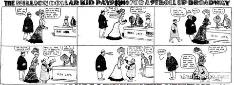 The Rebellion Dollar Kid Pays $900 for a Stroll up Broadway