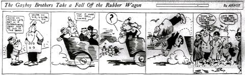 The Gayboy Brothers Take a Fall Off the Rubber Wagon