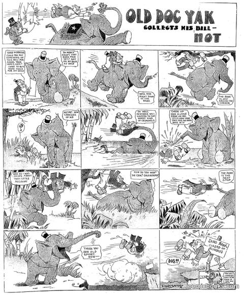 Old Doc Yak Collects His Bill—Not
