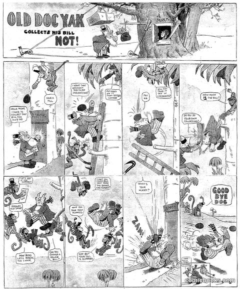 Old Doc Yak Collects His Bill—Not!