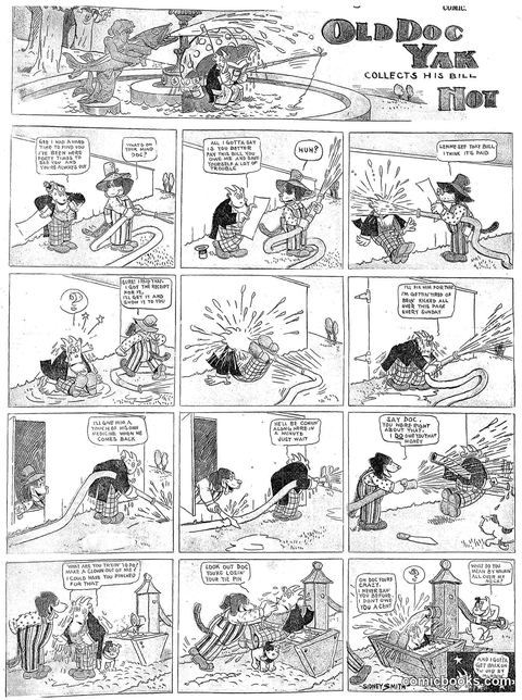 Old Doc Yak Collects His Bill