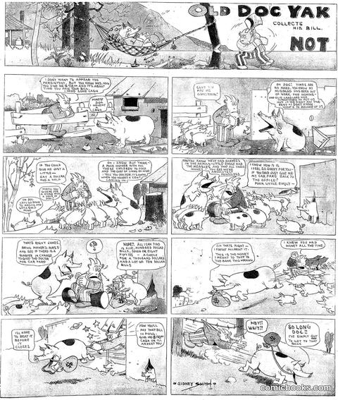 Old Doc Yak Collects His Bill