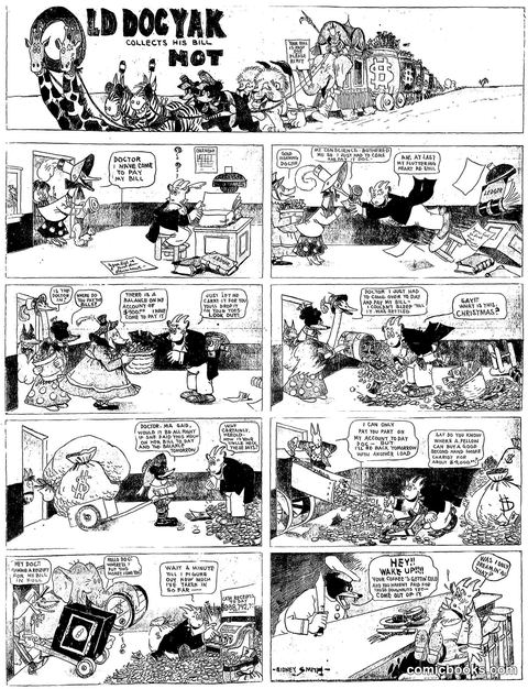 Old Doc Yak Collects His Bill—Not