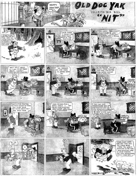 Old Doc Yak Collects His Bill