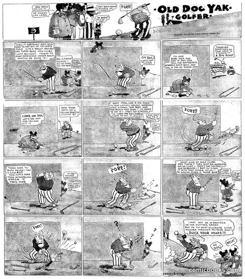 Old Doc Yak the Golfer