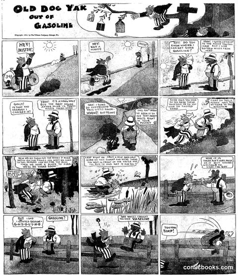 Old Doc Yak Out of Gasoline