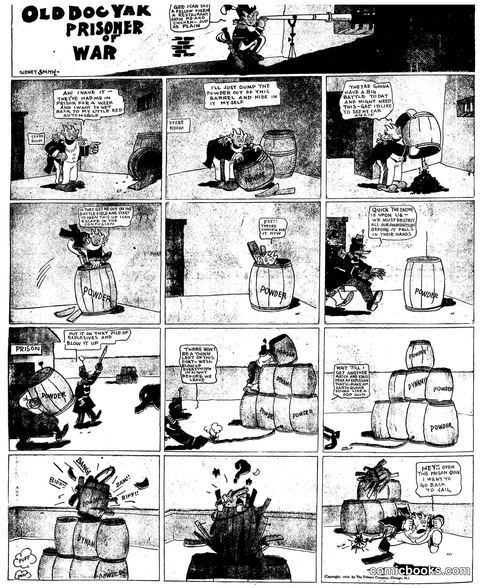 Old Doc Yak Prisoner of War