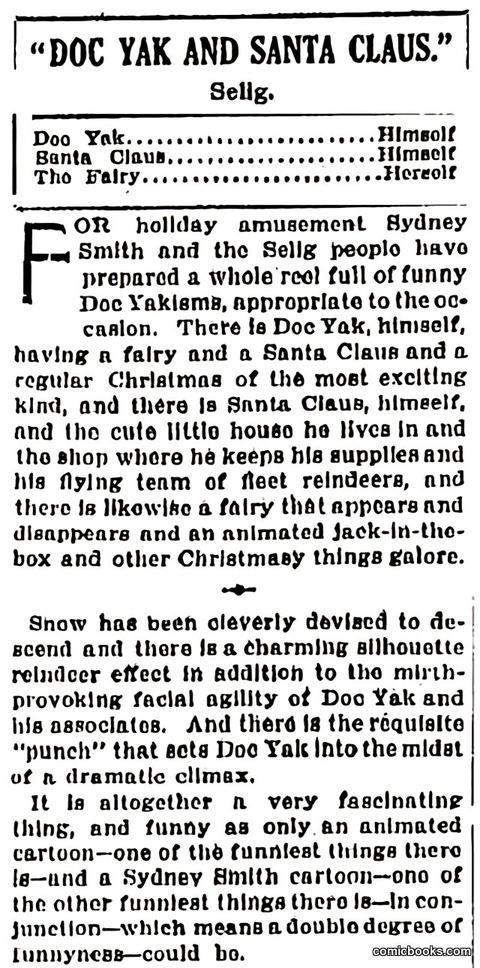 Doc Yak and Santa Claus