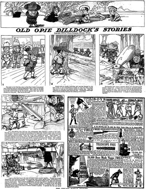 Old Opie Dilldock's Stories