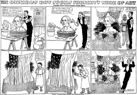 The Omnibus Boy Spoils Frenchy's Work of Art