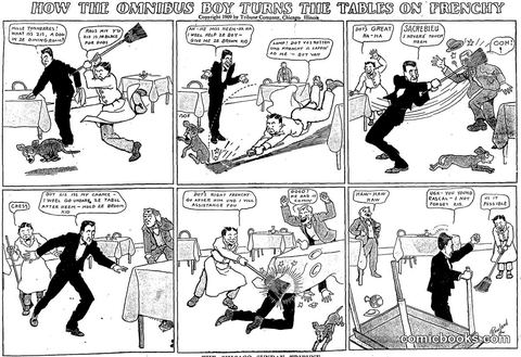 How the Omnibus Boy Turns the Tables on Frenchy