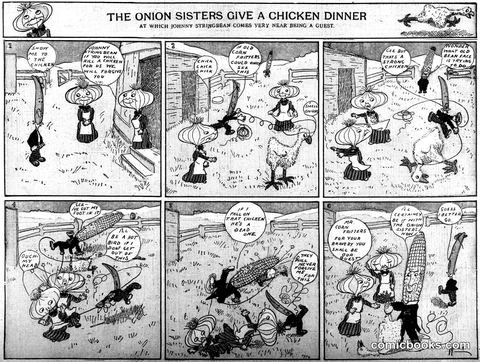 The Onion Sisters Give a Chicken Dinner