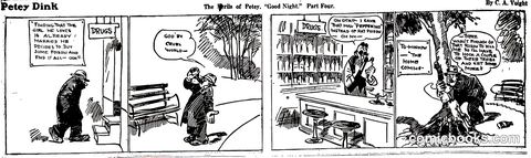 Petey Dink, "The Perils of Peter: Good Night" Part Four